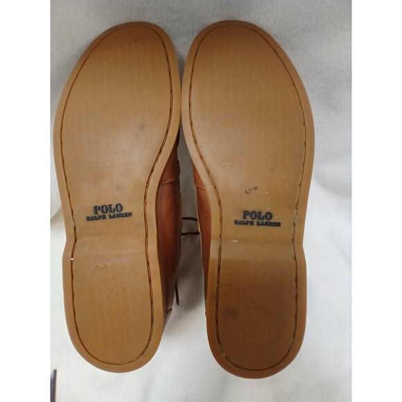 Polo Ralph‎ Lauren Barrott Chukka Boots Mens Sz 12D Reddish Brown Leather Lace main image 14